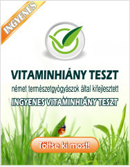 Vitaminhiány teszt